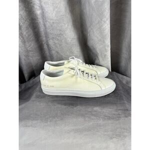 Common Projects Achilles Low Beige 1528 EU 43 US 9 EUC Luxury Sneakers $447